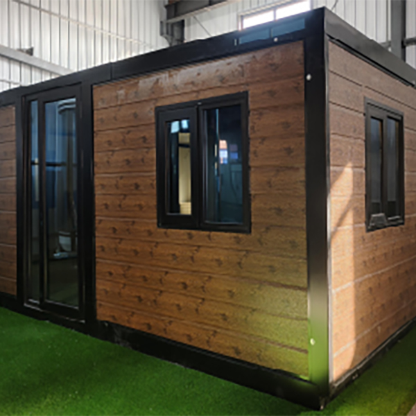 Maisons modulaires de bonne qualité House préfabriquée Maison de conteneur extensible 20 pieds maison plate mobile